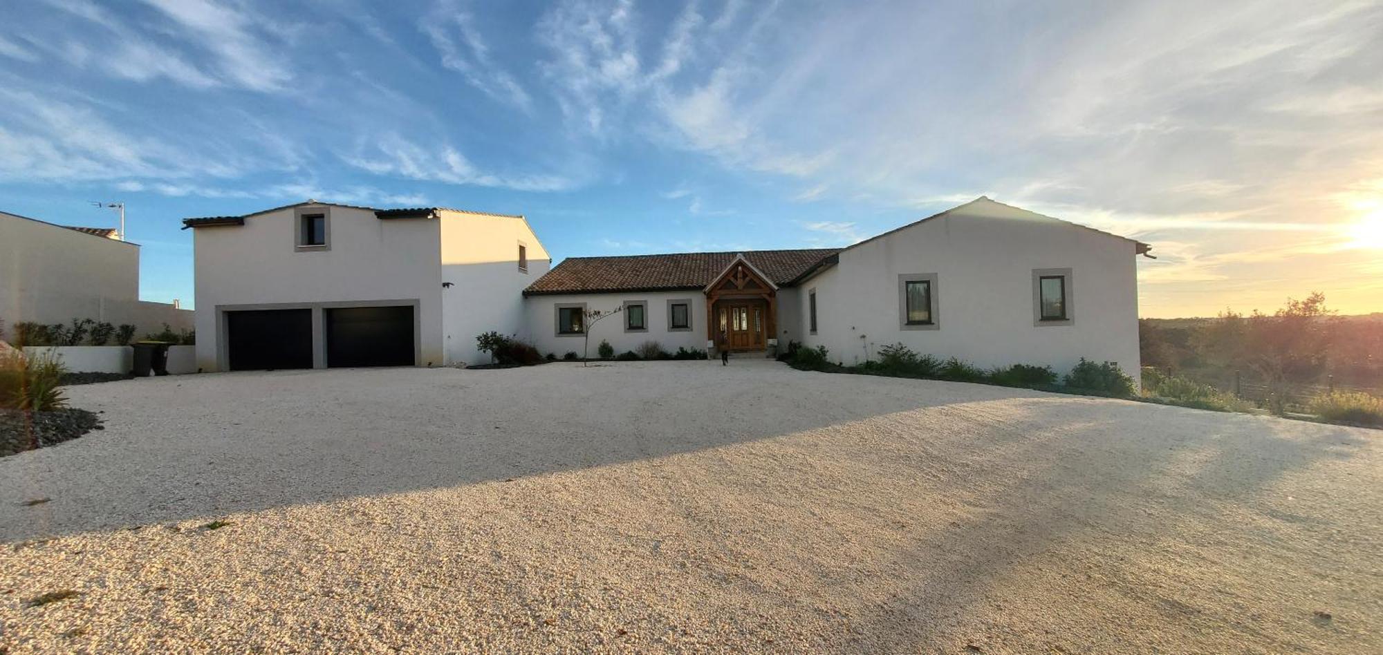'Au Coeur Des Vignes' - Private Apartment & Garden Magalas 外观 照片